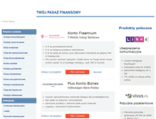 Tablet Screenshot of oferty.bierzdotacje.pl